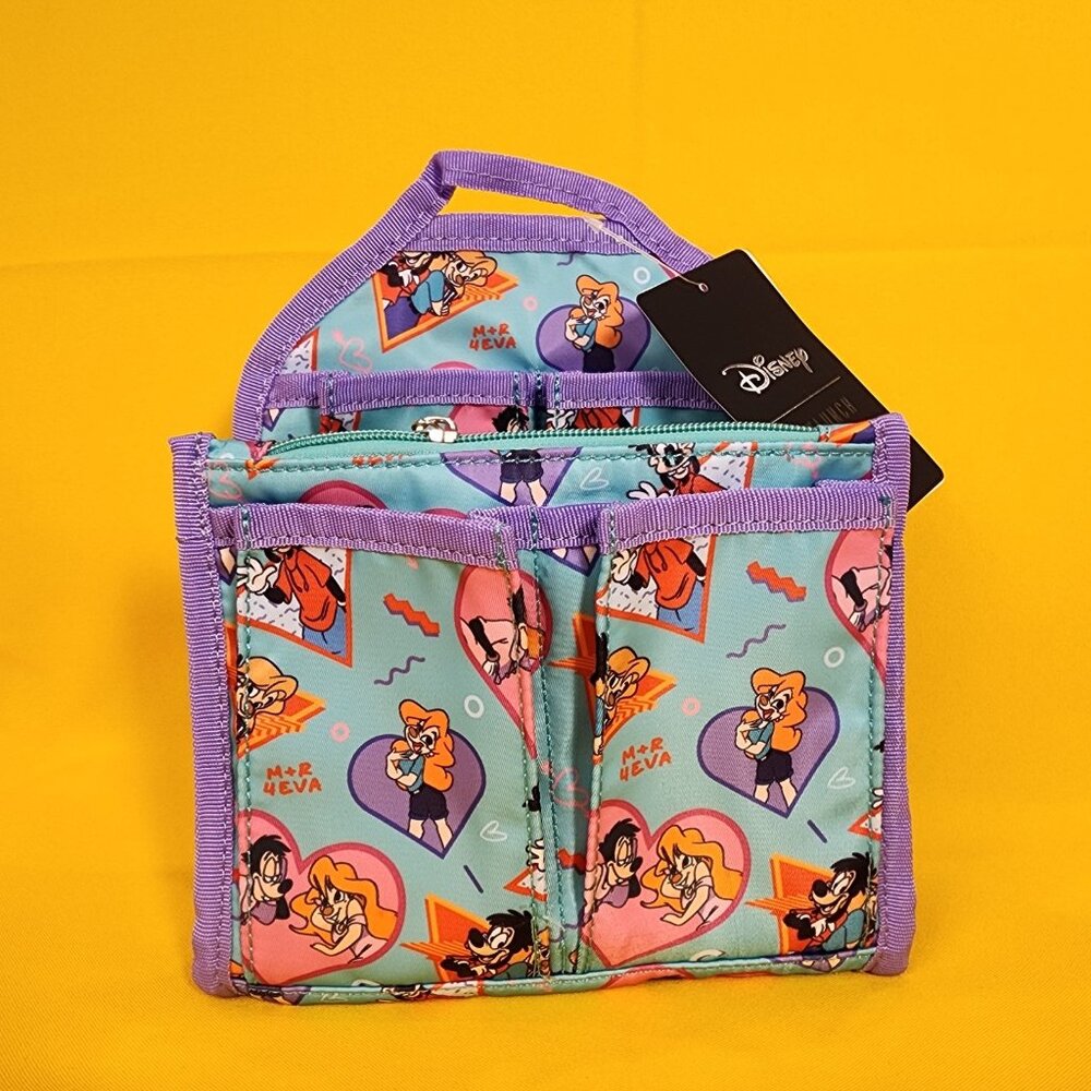 Disney Goofy Movie Max & Roxanne Heart Mini Backpack Organizer Insert NEW - Picture 2 of 8